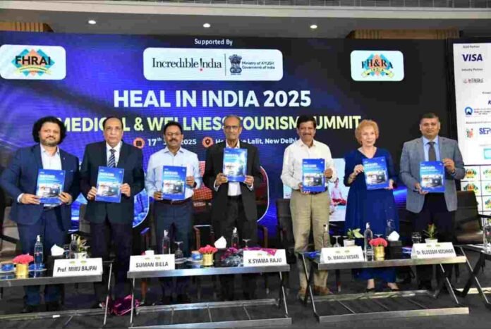 medical tourism, India healthcare, Heal in India, wellness tourism, global medical hub, medical value travel, Ayurveda, medical visas, FHRAI, KPMG India